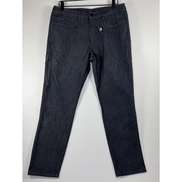 BYLT Everyday Pant 2.0 Mens Size 34 Gray Indigo Denim Stretch Premium Basics - Picture 1 of 15
